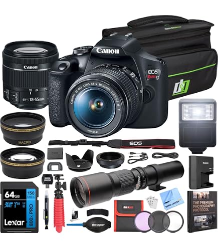 Amazon.com: Nikon D5600 DSLR Wi-Fi Digital SLR Camera with Double